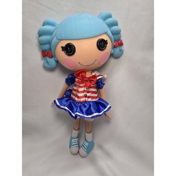 LALALOOPSY 2009 MARINA ANCHORS DOLL ROSY BLUE DOLL 12" Rare- READ - Picture 1 of 16